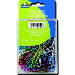 100 Paper Clips - 28mm Asst