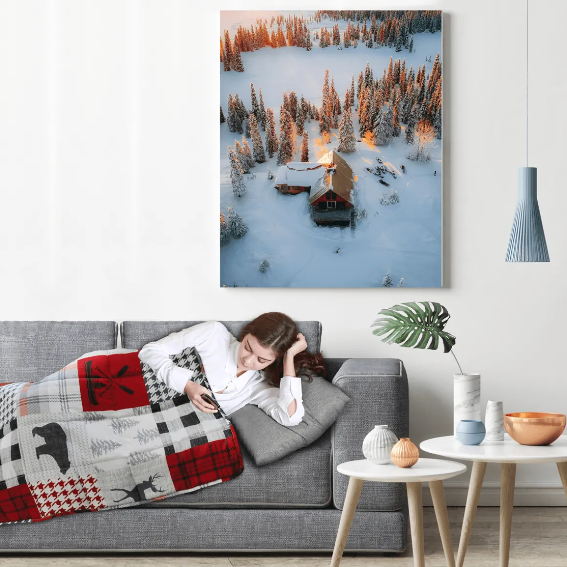 Patchwork - Weighted Quilted Throw | 10lbs 40x60"