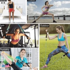 11pc Resistance Band Set