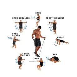 11pc Resistance Band Set