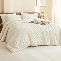 3 pcs Comforter Set TUFTED