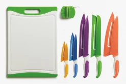 12 Pcs Cutting Board and Knife set