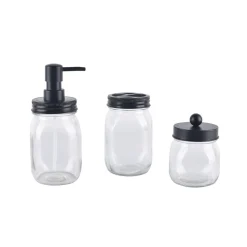 3 Pcs Glass Access Bathroom