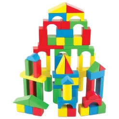 100pcs Wooden Building Block