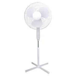 16" Pedestal Height Adjustable Oscillating Fan with Variable Speeds