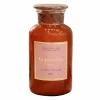 Peony Scented Candle in Decorative Glass Bottle