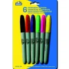Permanent Markers - 6 Asst