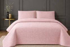 PETAL – 3-Piece Satin Quilt Set