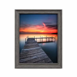 Photo Frame Vintage Wood Look