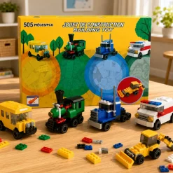 505-Piece Assorted Building Blocks Set
