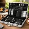 33-Piece BBQ Tool Set with Stainless Steel Case