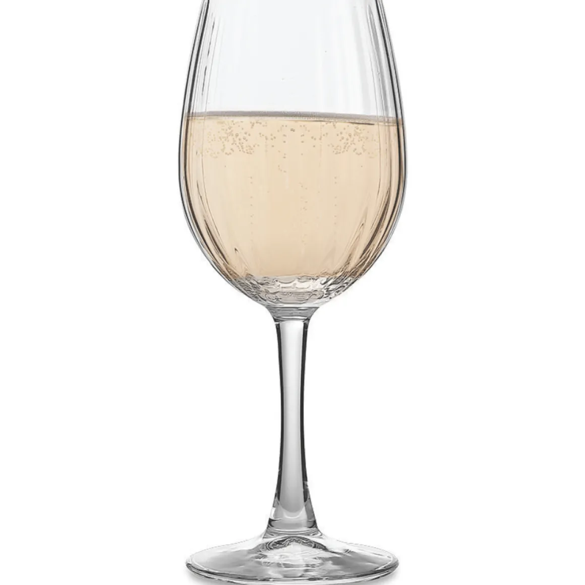 Piedmont Wide Stripe Rosé Wine Glasses – Set of 4