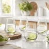 Piedmont Wide Stripe Tumblers – 400 ml – Set of 4
