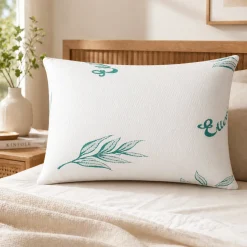 Pillow Eucalyptus Cover Chopped Memory Foam