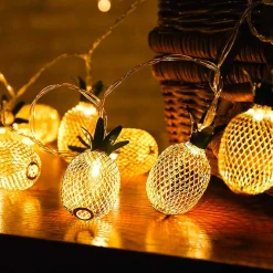 Pineapple String Lights 10 LED Garland