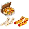 Pizza Socks Gift Box – 4 Pairs Novelty Socks
