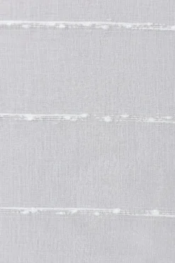 2pk Grommet Panel Layla White Faux Linen Sheer
