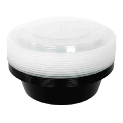 10pk Round 24oz(700ml) microwaveable Food Containers