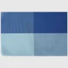 Placemat Pk4 Blue Checkered
