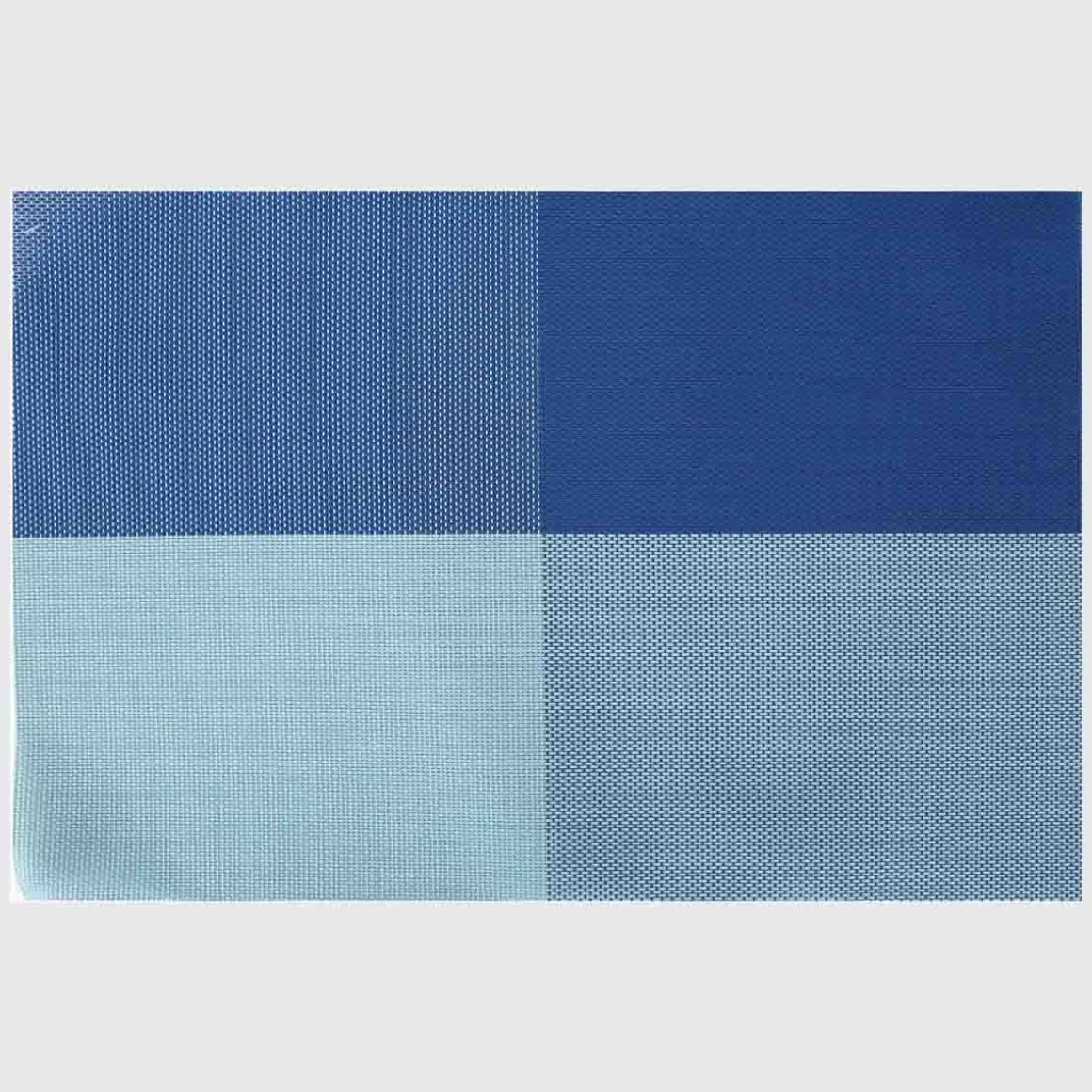 Placemat Pk4 Blue Checkered