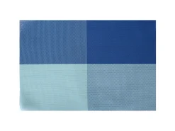 Placemat Pk4 Blue Checkered