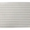Placemat Pk 4 Wht Stripe Checkered