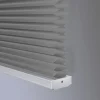 Pleated Cellular Blackout Cordless Blind - Grey-25x64