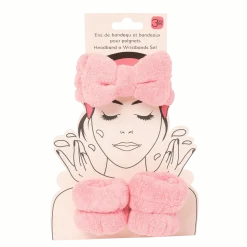 Plush Headband & Wristbands Set