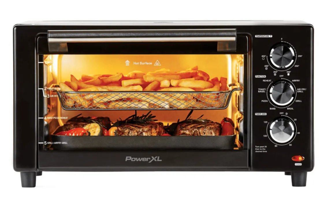 PowerXL Air Fryer Grill 8 in1 Roast ,Electric Indoor Grill