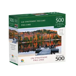 Premium Landscape & Animal Puzzle – 300, 500 or 1000 Pieces (Poster Included)