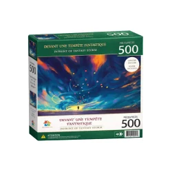 Premium Landscape & Animal Puzzle – 300, 500 or 1000 Pieces (Poster Included)