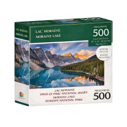Premium Landscape & Animal Puzzle – 300, 500 or 1000 Pieces (Poster Included)