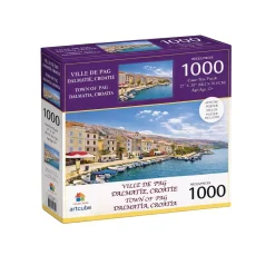 Premium Landscape & Animal Puzzle – 300, 500 or 1000 Pieces (Poster Included)