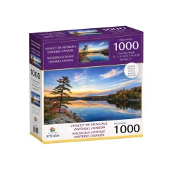 Premium Landscape & Animal Puzzle – 300, 500 or 1000 Pieces (Poster Included)