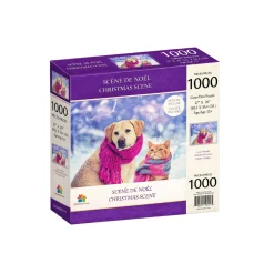 Premium Landscape & Animal Puzzle – 300, 500 or 1000 Pieces (Poster Included)
