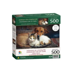 Premium Landscape & Animal Puzzle – 300, 500 or 1000 Pieces (Poster Included)