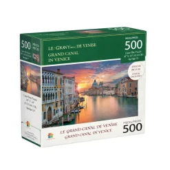 Premium Landscape & Animal Puzzle – 300, 500 or 1000 Pieces (Poster Included)