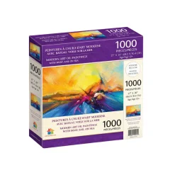 Premium Landscape & Animal Puzzle – 300, 500 or 1000 Pieces (Poster Included)