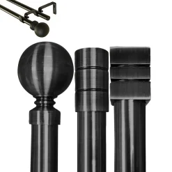 PRESTIGE DOUBLE POLE SET - BLACK