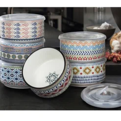 Printed Ceramic Bowl 560ml
