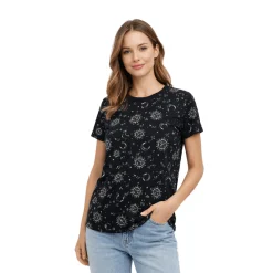 Printed Crew Neck T-Shirt