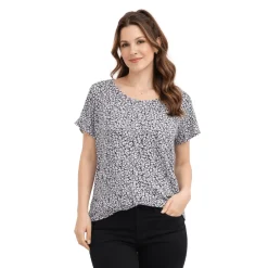 Printed Relaxed Fit Tee