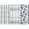 Printed Shower Curtain 70 x 72 in – Assorted Botanical Designs