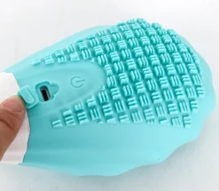 Pure Natural-Bath Brush Rechargeable White/blue