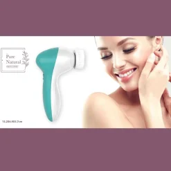 Pure Natural - Face Brush Battery Version White/green