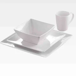 Pure White 16pc Dinnerware Set