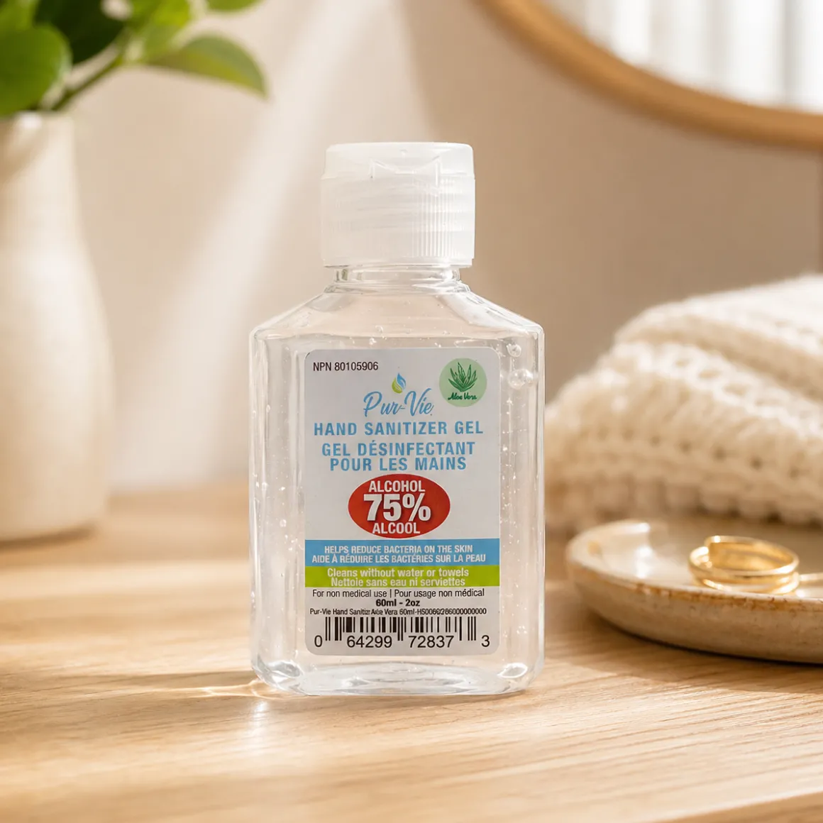 Pur Vie Lavendar 60Ml Hand Sanitizer