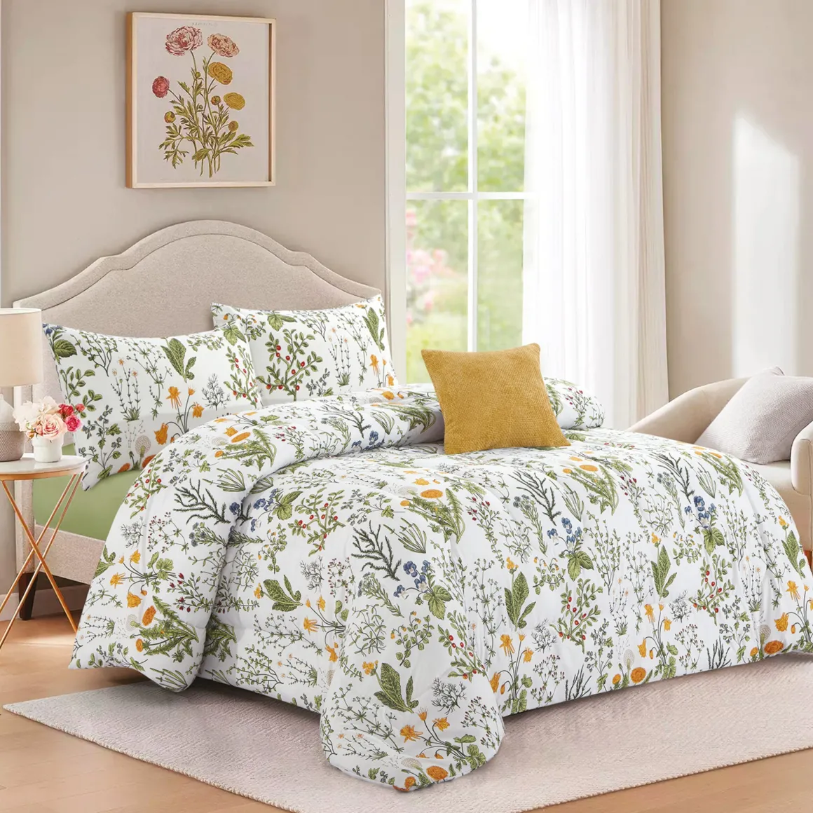 RANIA - Botanical Garden Comforter Set