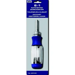 Ratcheting Screwdriver 6 In 1