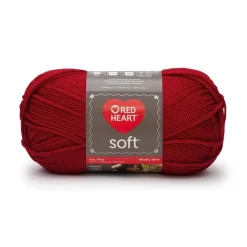 Red Heart Soft Yarn Really Red